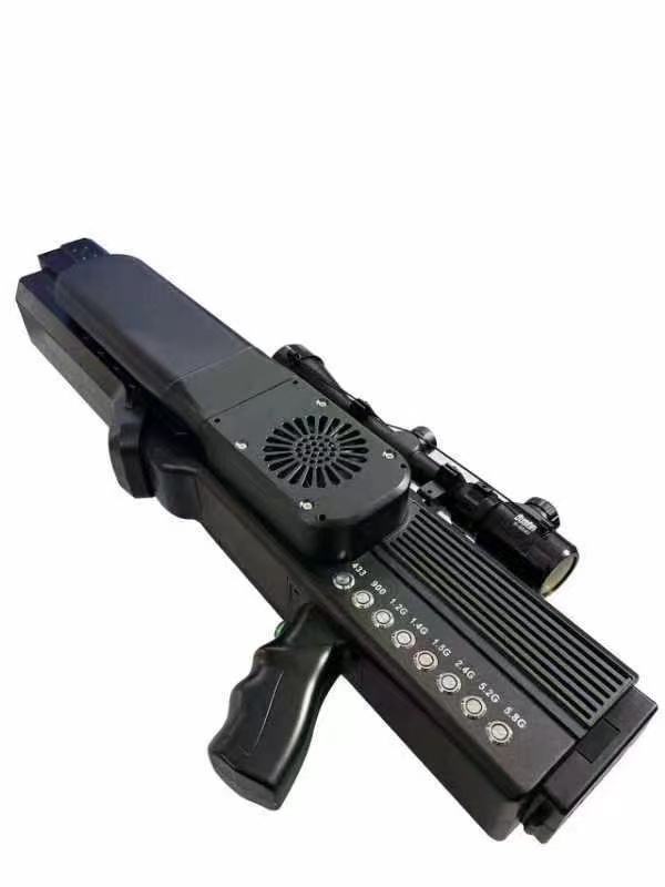  环翠手持便携式枪型低空防御反制八通道